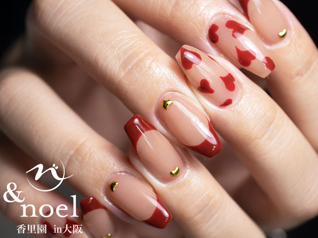 ネイルサロンアンドノエル | 大阪の秋ネイルデザイン｜ワンカラー・マグネット・フレンチ特集